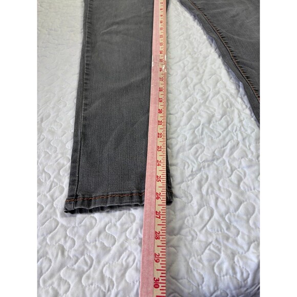 I Jeans by Buffalo Grey Wash Denim Distressed Skinny Jeans size 14 - Picture 3 of 7